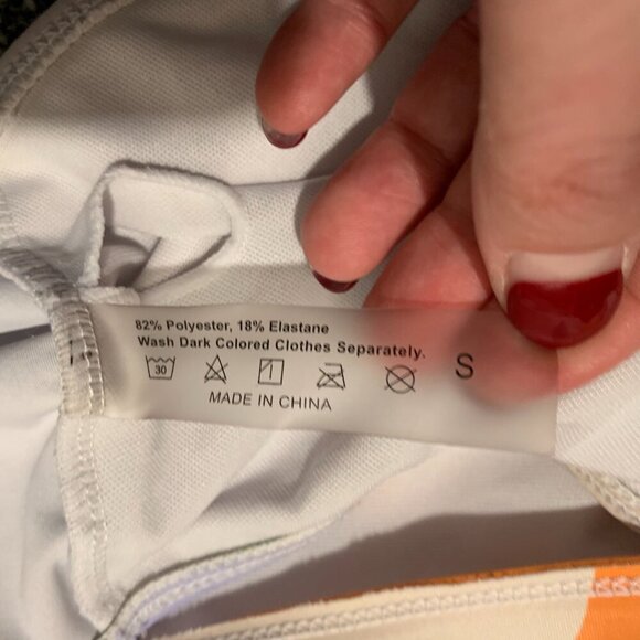 Pastel color swim bikini set - women's size small - Picture 3 of 3